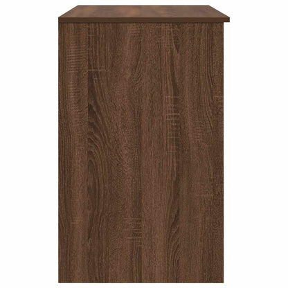 Schreibtisch Braun Eichen-Optik 86x49x76 cm Holzwerkstoff