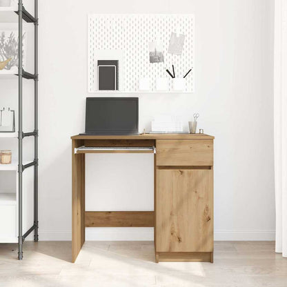 Schreibtisch Artisan-Eiche 86x49x76 cm Holzwerkstoff