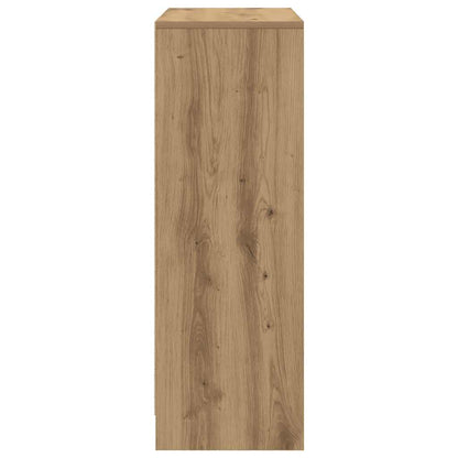 Sideboard mit Schubladen und Türen Artisan-Eiche 73x31x90 cm