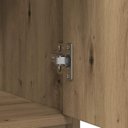 Sideboard mit Schubladen und Türen Artisan-Eiche 73x31x90 cm