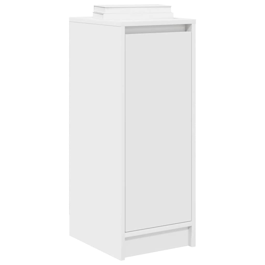 Schuhschrank Weiß 29,5x34x76 cm Holzwerkstoff