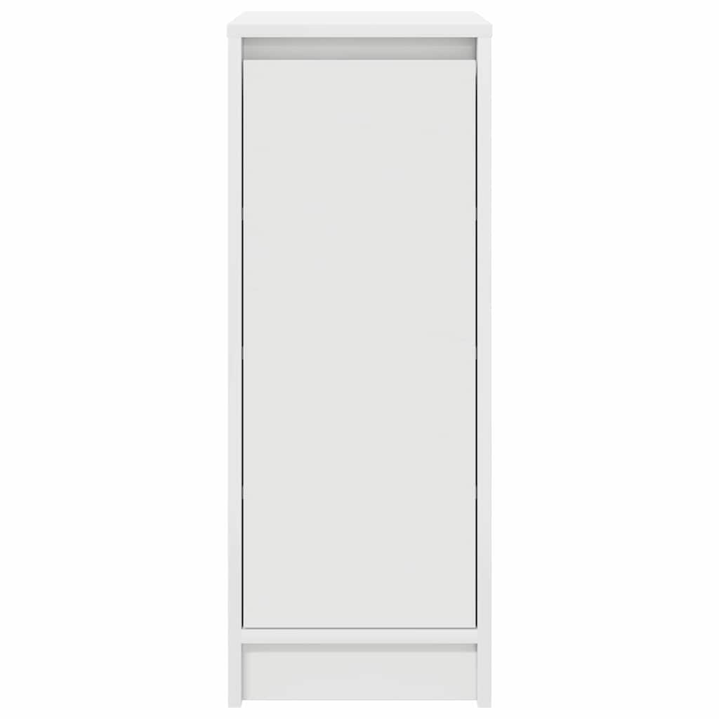 Schuhschrank Weiß 29,5x34x76 cm Holzwerkstoff