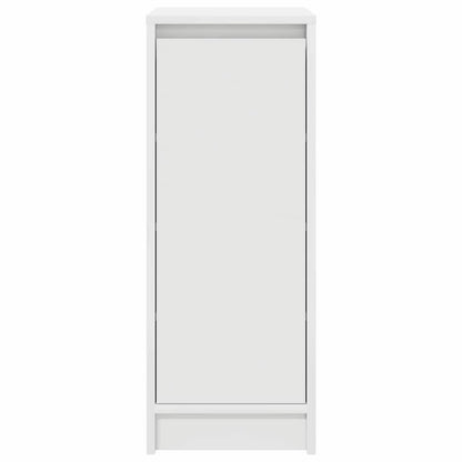 Schuhschrank Weiß 29,5x34x76 cm Holzwerkstoff