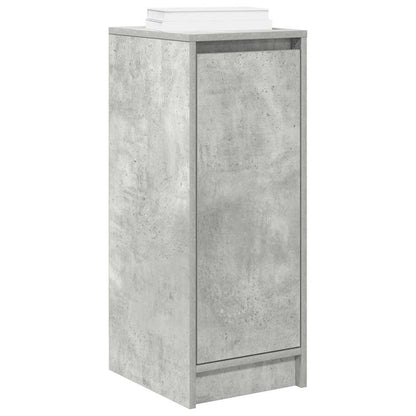 Schuhschrank Betongrau 29,5x34x76 cm Holzwerkstoff