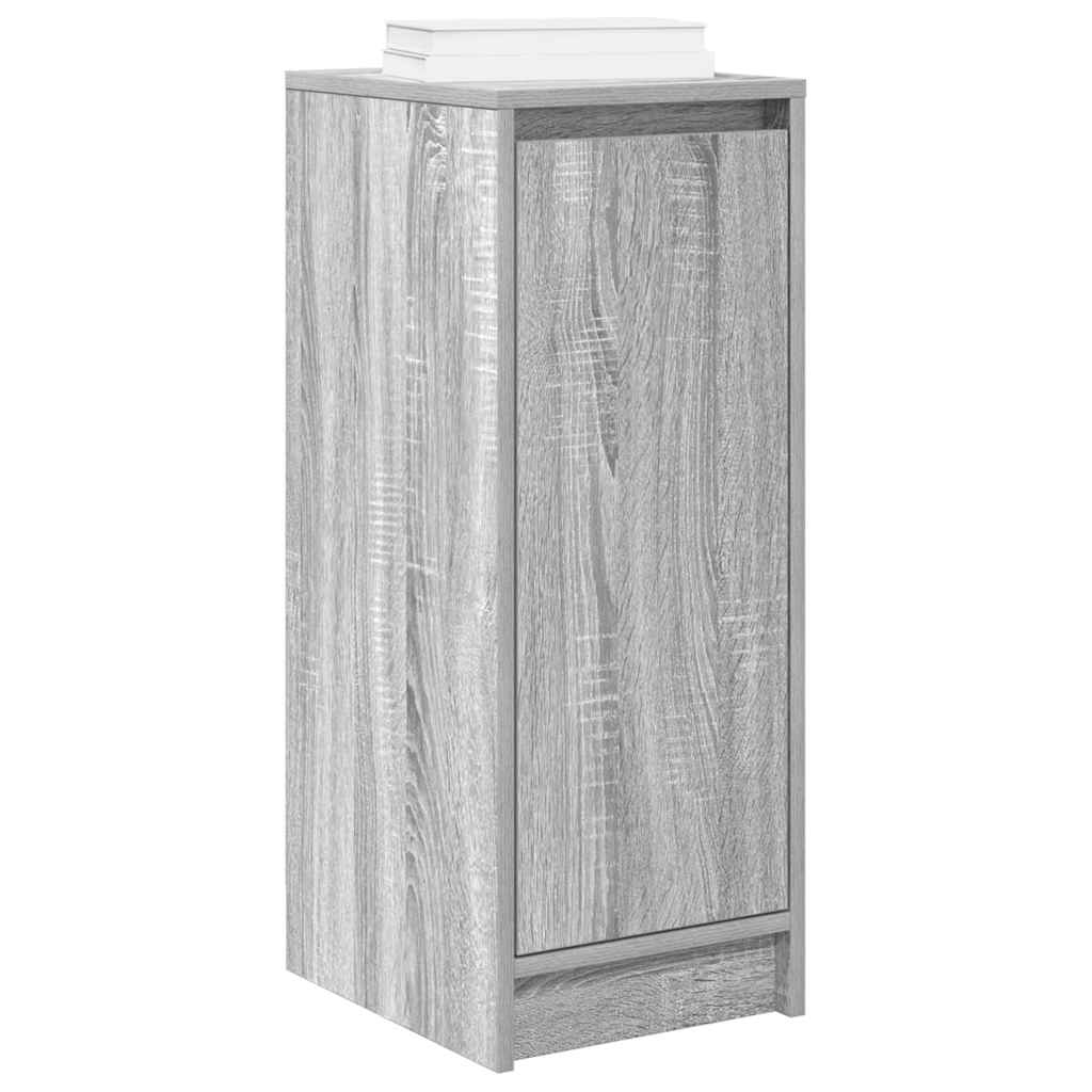 Schuhschrank Grau Sonoma 29,5x34x76 cm Holzwerkstoff