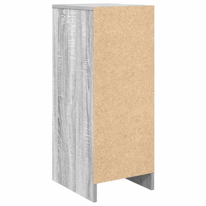 Schuhschrank Grau Sonoma 29,5x34x76 cm Holzwerkstoff