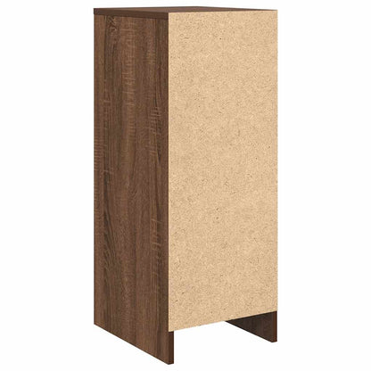 Schuhregal Braun Eichen-Optik 29,5x34x76 cm Holzwerkstoff