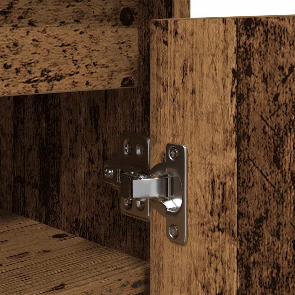 Schuhschrank Altholz-Optik 29,5x34x76 cm Holzwerkstoff