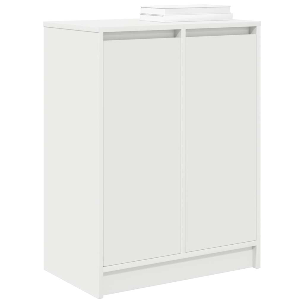 Schuhschrank Weiß 57x34x76 cm Holzwerkstoff