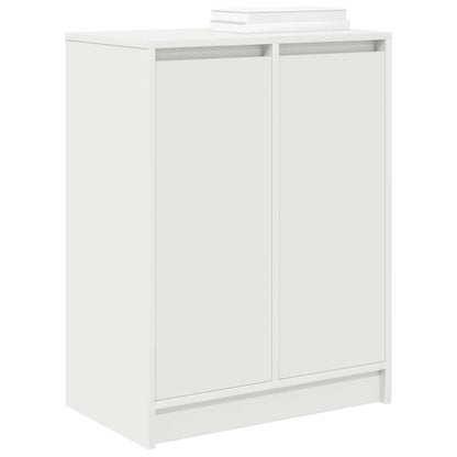 Schuhschrank Weiß 57x34x76 cm Holzwerkstoff