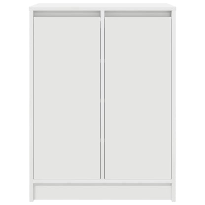 Schuhschrank Weiß 57x34x76 cm Holzwerkstoff