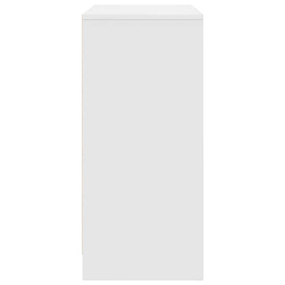 Schuhschrank Weiß 57x34x76 cm Holzwerkstoff