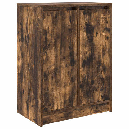 Schuhschrank Räuchereiche 57x34x76 cm Holzwerkstoff