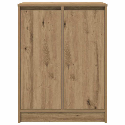 Schuhschrank Artisan-Eiche 57x34x76 cm Holzwerkstoff