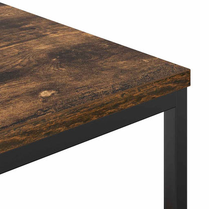 Badschrank mit Regalen Räuchereiche 36x35x95 cm