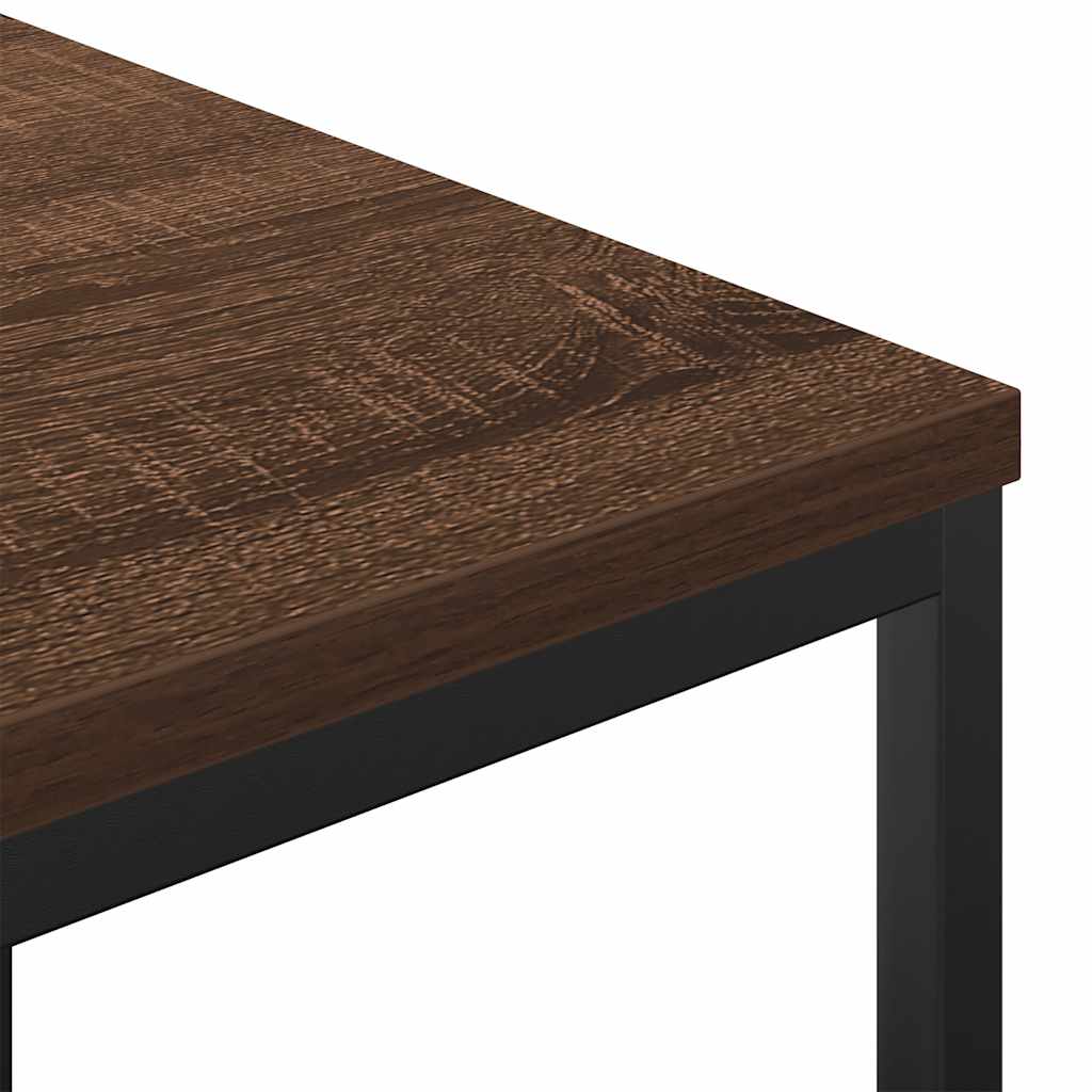 Badschrank mit Regalen Braun Eichen-Optik 36x35x95 cm