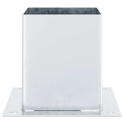 Pfostenträger Quadratisch 12 Stk. 101x101mm Stahl Verzinkt