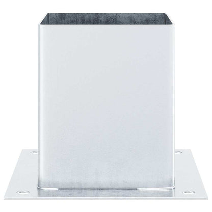 Pfostenträger Quadratisch 12 Stk. 121x121 mm Stahl Verzinkt