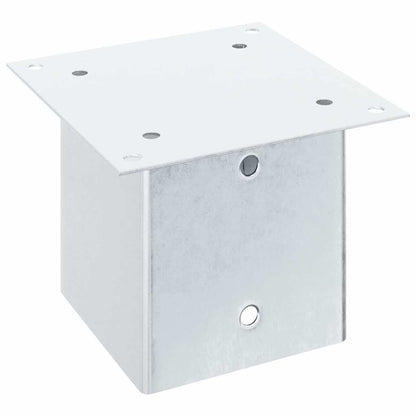 Pfostenträger Quadratisch 12 Stk. 141x141 mm Stahl Verzinkt