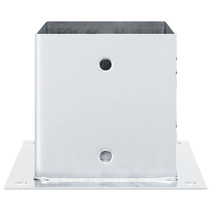 Pfostenträger Quadratisch 12 Stk. 141x141 mm Stahl Verzinkt