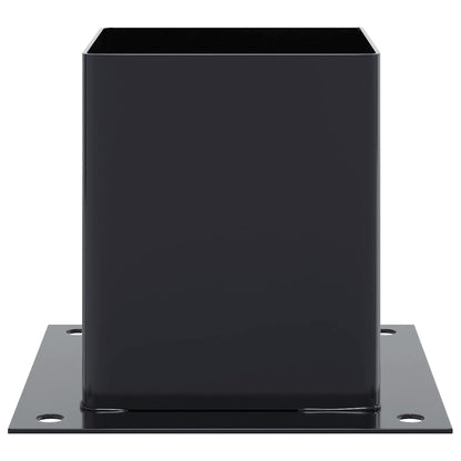Pfostenträger Quadrat 12 Stk. 101x101mm Stahl Pulverbeschichtet