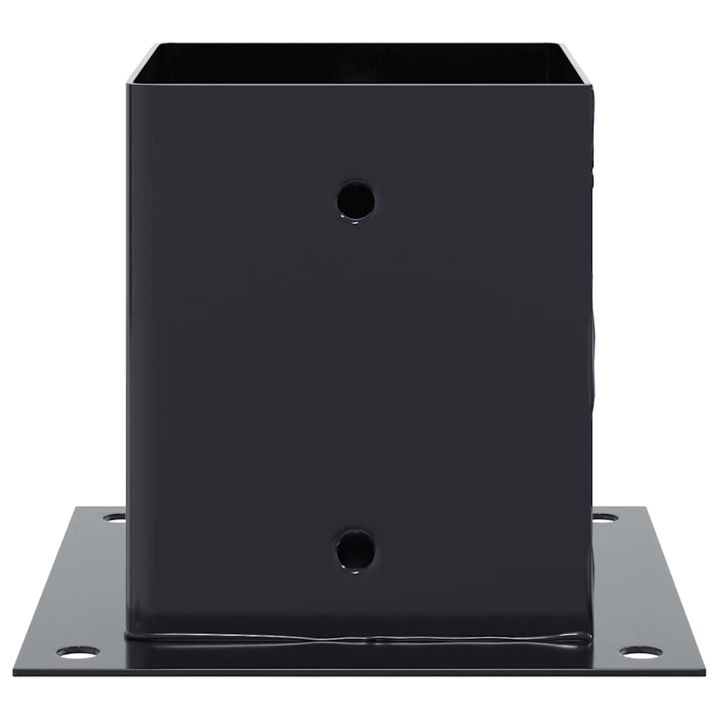 Pfostenträger Quadrat 12 Stk. 121x121mm Stahl Pulverbeschichtet