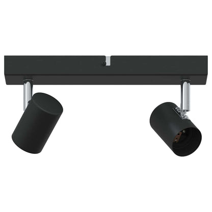 Deckenstrahler Schwarz 26 x 6.5 x 11.5 cm Stahl