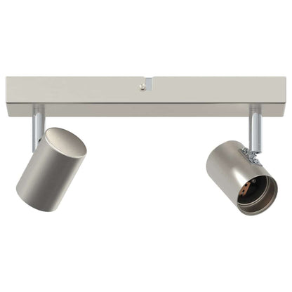 Deckenstrahler Gebürstetes Nickel 26 x 6.5 x 11.5 cm Stahl