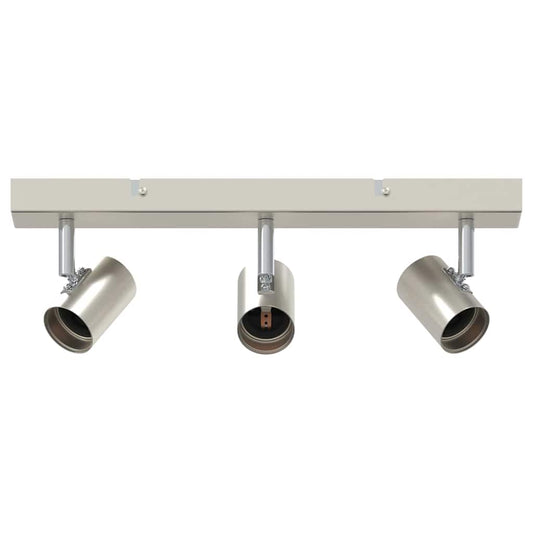 Deckenstrahler Edelstahl gebürstet 38 x 6.5 x 11.5 cm Stahl
