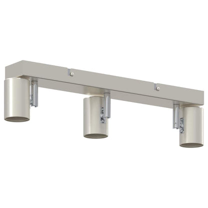 Deckenstrahler Edelstahl gebürstet 38 x 6.5 x 11.5 cm Stahl