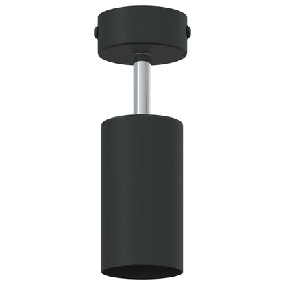 Deckenstrahler Schwarz 6 x 6 x 16.5 cm Stahl