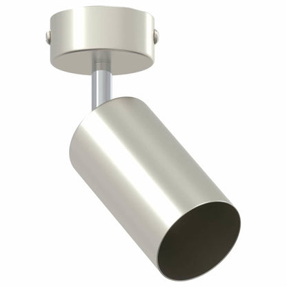 Deckenstrahler Gebürstetes Nickel 6 x 6 x 16.5 cm Stahl
