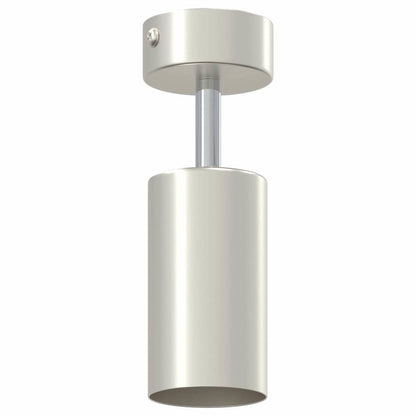 Deckenstrahler Gebürstetes Nickel 6 x 6 x 16.5 cm Stahl