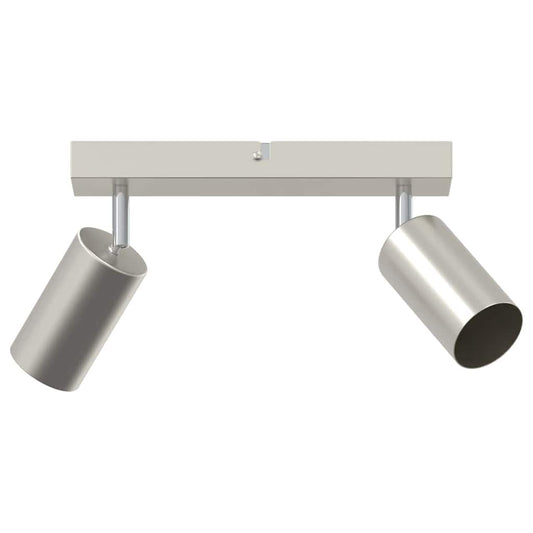 Deckenstrahler Gebürstetes Nickel 26 x 5.5 x 16.5 cm Stahl