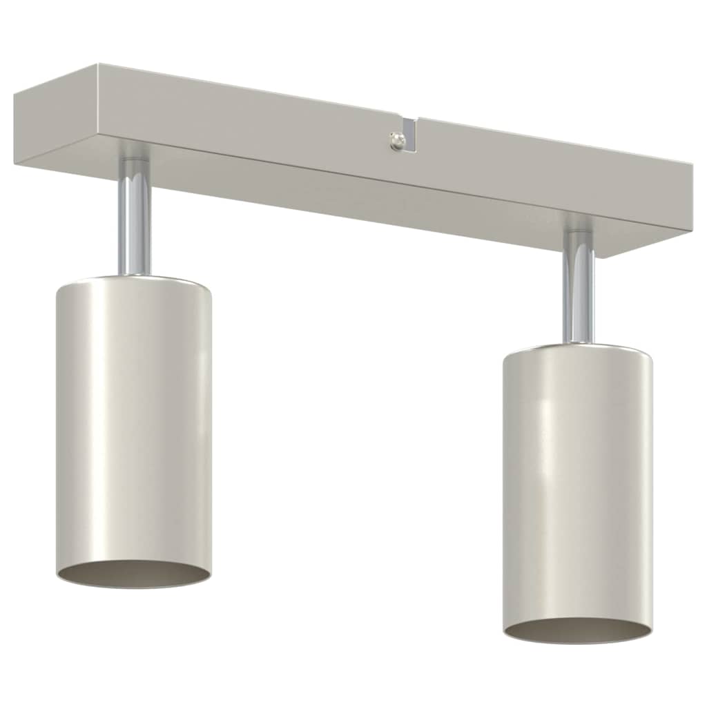 Deckenstrahler Gebürstetes Nickel 26 x 5.5 x 16.5 cm Stahl