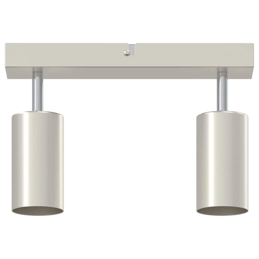 Deckenstrahler Gebürstetes Nickel 26 x 5.5 x 16.5 cm Stahl