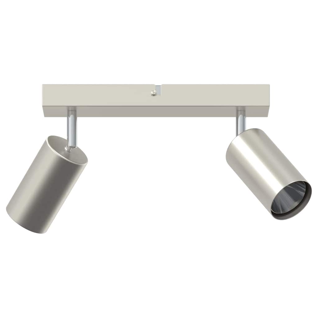 Deckenstrahler Gebürstetes Nickel 26 x 5.5 x 16.5 cm Stahl