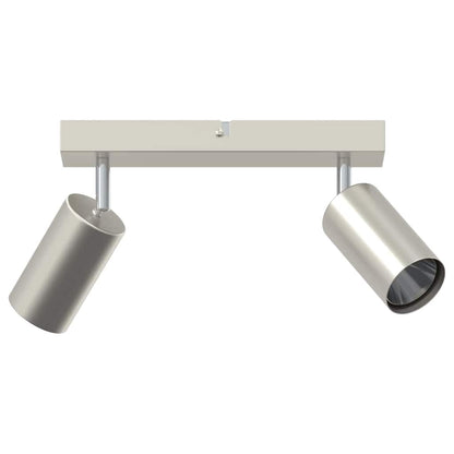 Deckenstrahler Gebürstetes Nickel 26 x 5.5 x 16.5 cm Stahl