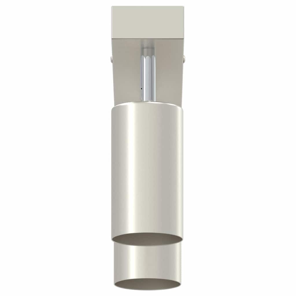 Deckenstrahler Gebürstetes Nickel 26 x 5.5 x 16.5 cm Stahl