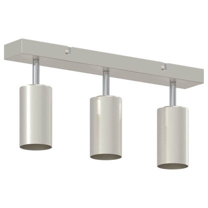 Deckenstrahler Gebürstetes Nickel 38 x 5.5 x 16.5 cm Stahl
