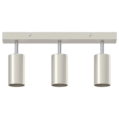 Deckenstrahler Gebürstetes Nickel 38 x 5.5 x 16.5 cm Stahl
