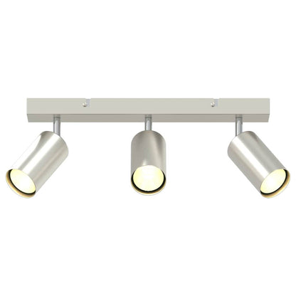 Deckenstrahler Gebürstetes Nickel 38 x 5.5 x 16.5 cm Stahl