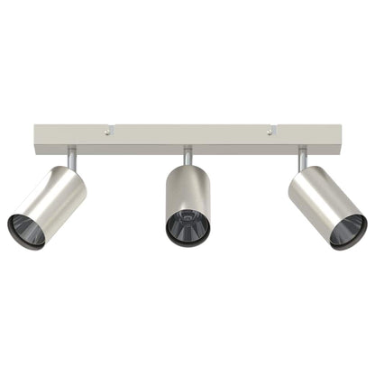 Deckenstrahler Gebürstetes Nickel 38 x 5.5 x 16.5 cm Stahl