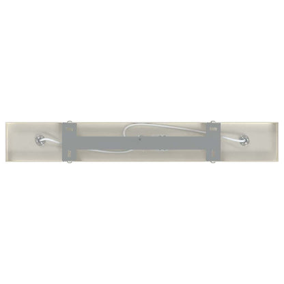 Deckenstrahler Gebürstetes Nickel 38 x 5.5 x 16.5 cm Stahl