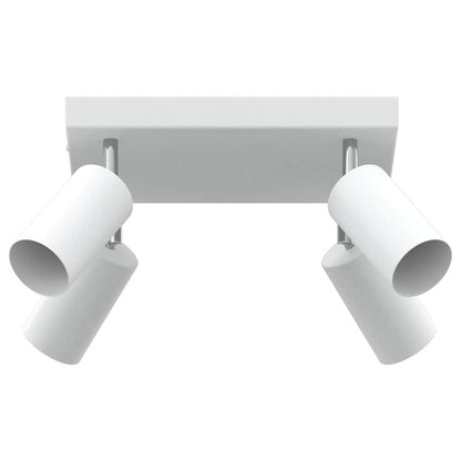 Deckenstrahler Weiß 26 x 26 x 16.5 cm Stahl
