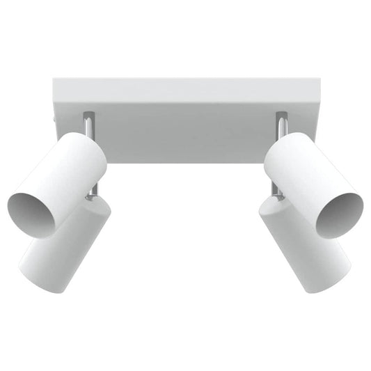 Deckenstrahler Weiß 26 x 26 x 16.5 cm Stahl
