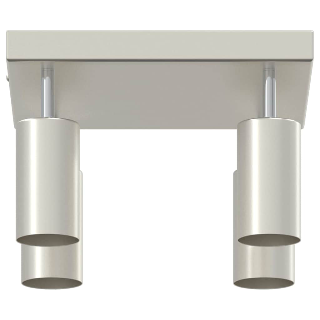 Deckenstrahler Gebürstetes Nickel 26 x 26 x 16.5 cm Stahl