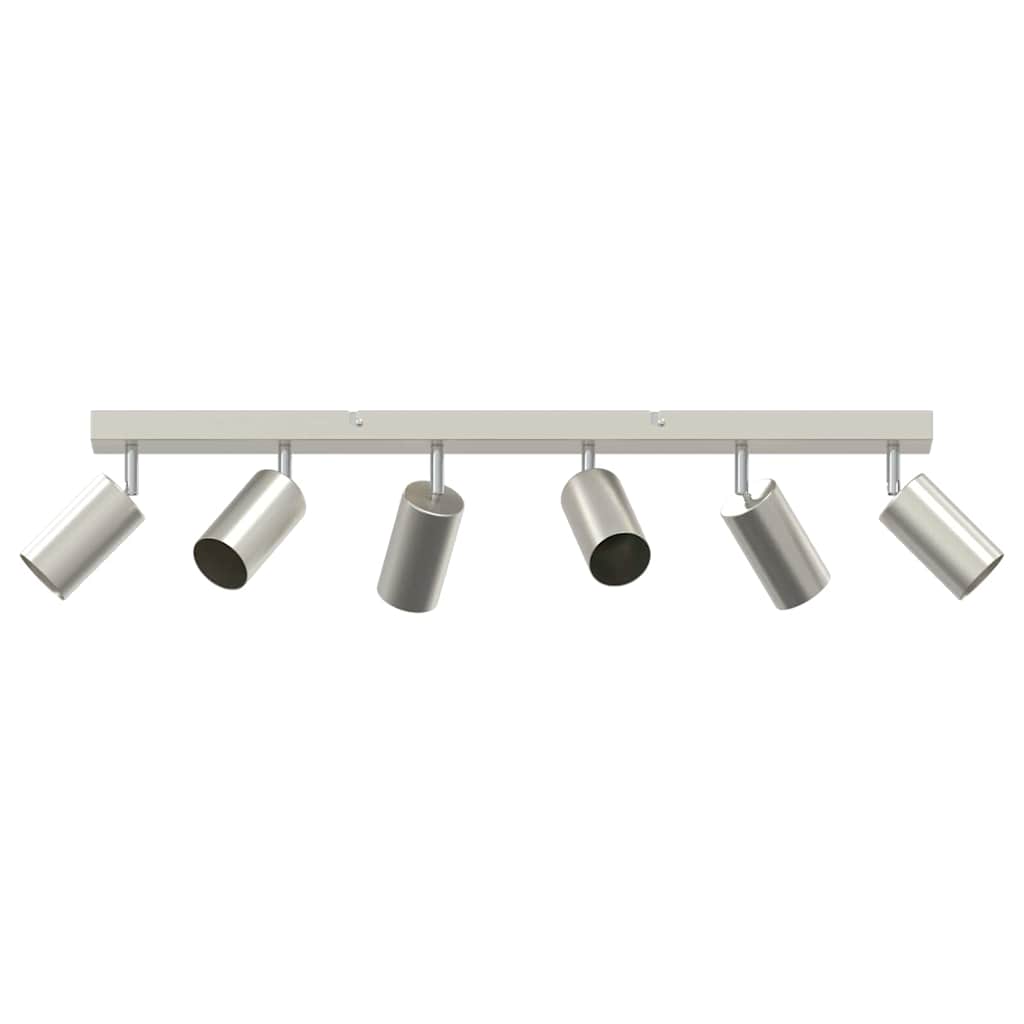 Deckenstrahler Gebürstetes Nickel 73 x 5.5 x 16.5 cm Stahl