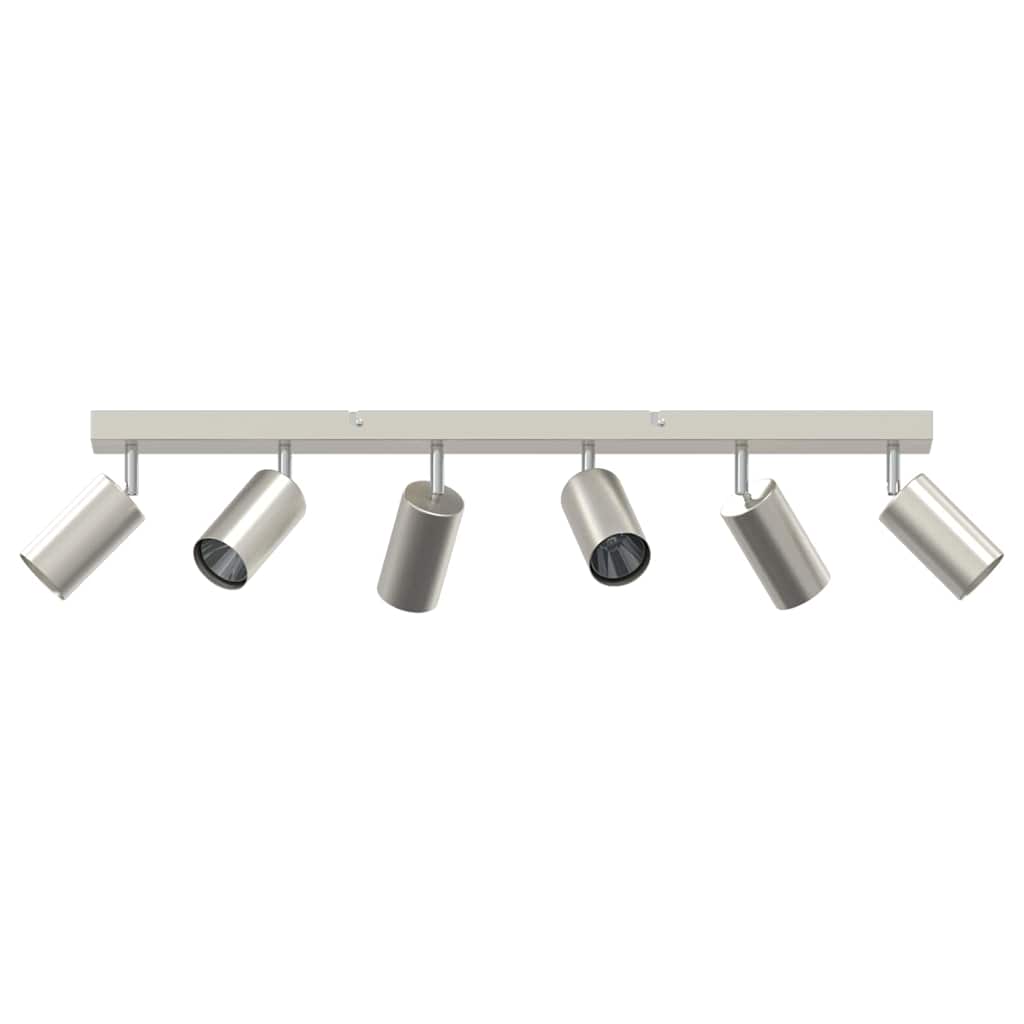 Deckenstrahler Gebürstetes Nickel 73 x 5.5 x 16.5 cm Stahl