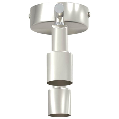 Deckenstrahler Gebürstetes Nickel 25.5 x 8 x 11 cm Stahl